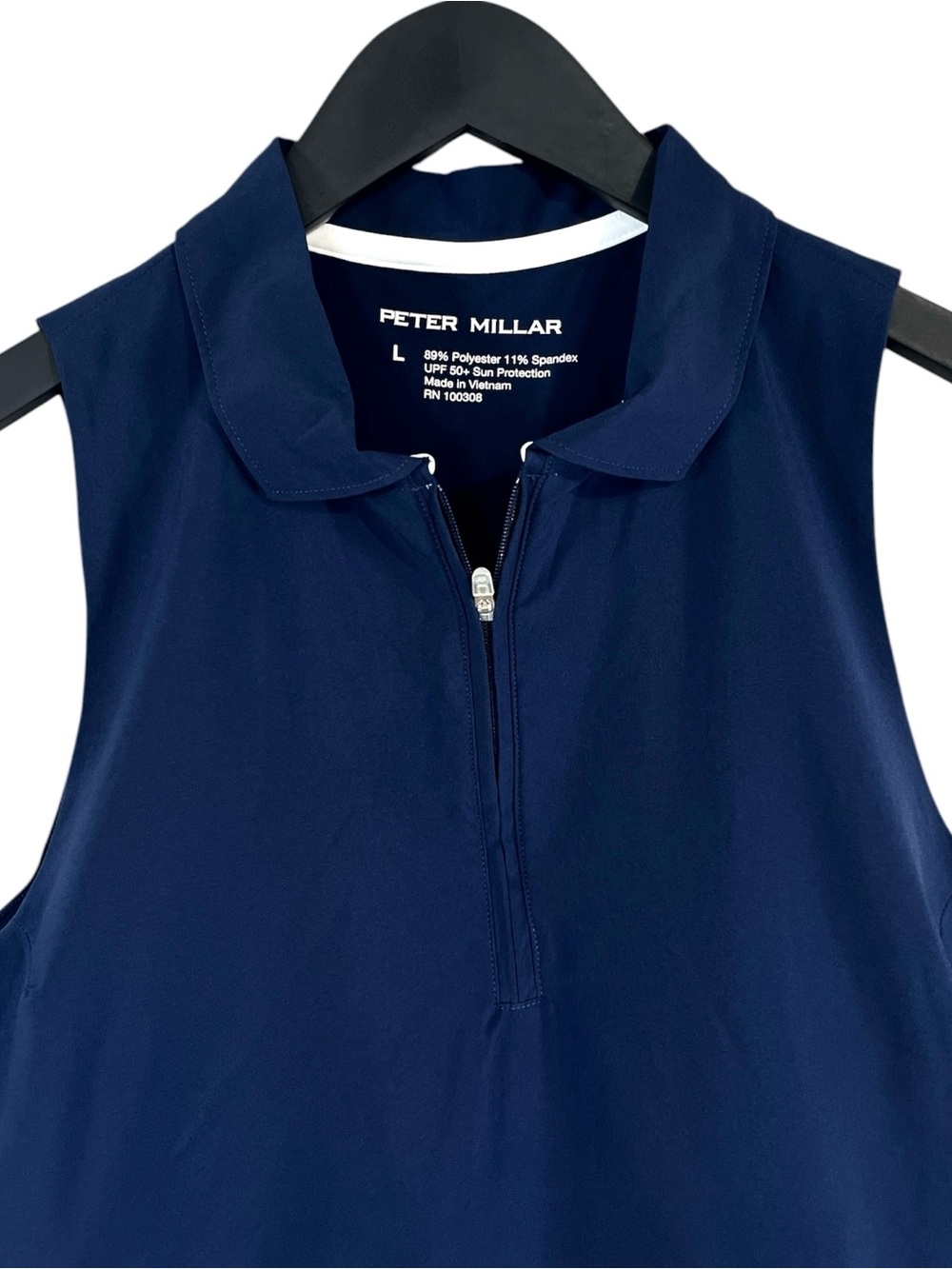 NWT Peter Millar Carner Sleeveless
Sport Dress Golf Tennis in Navy Size Large - Picture 7 of 9